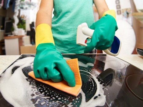 Professional sofa cleaning service restoring a couch's appearance